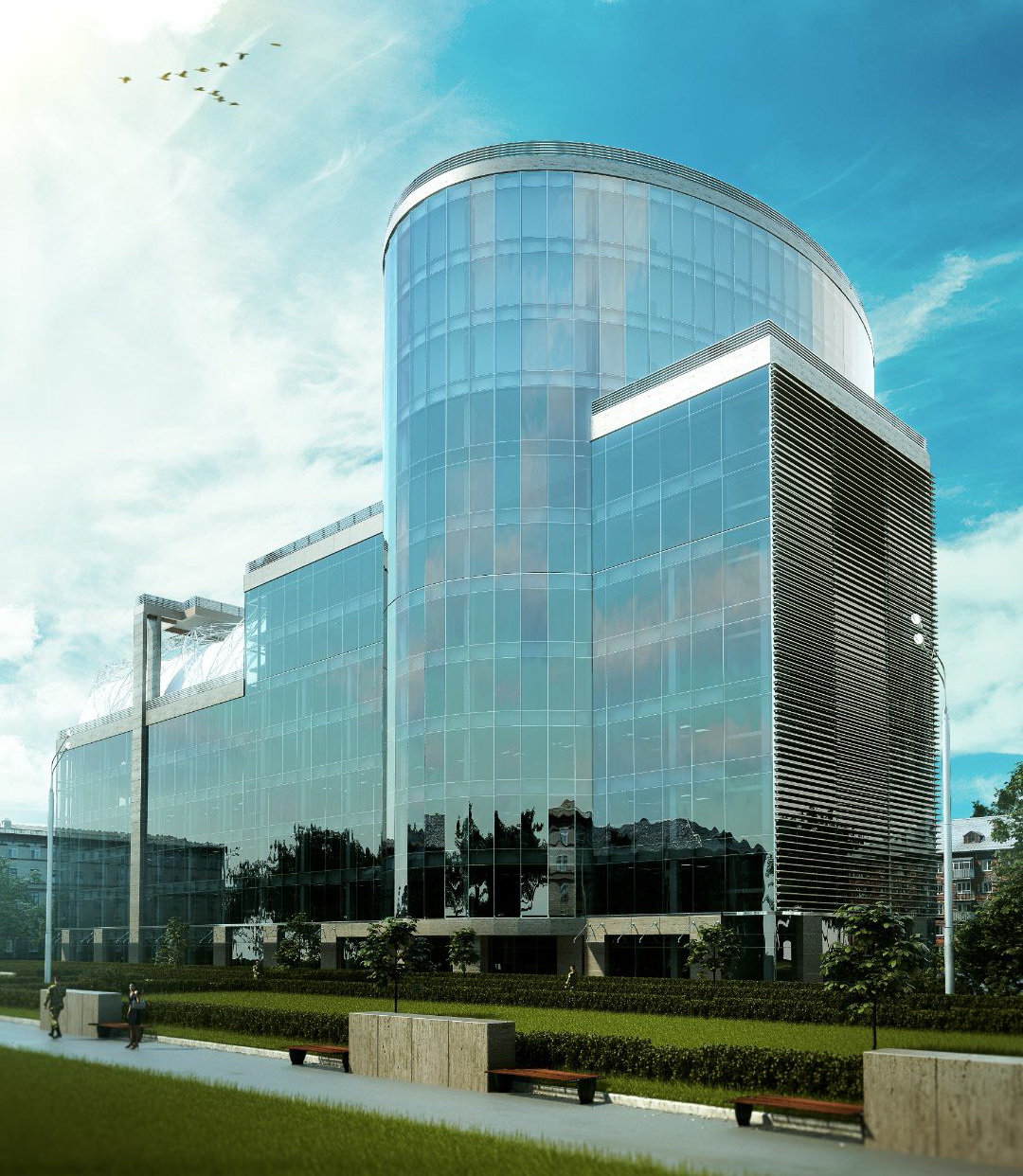 Многофункциональное офисное здание